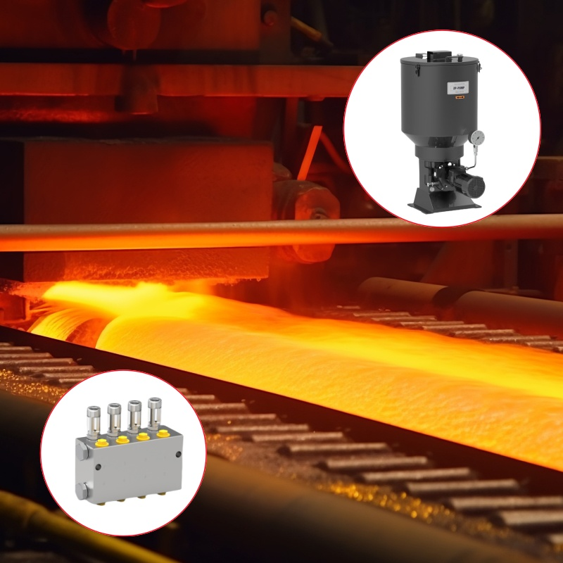 Sistema de Lubricación Centralizada en Equipos de Siderurgia y Metalurgia