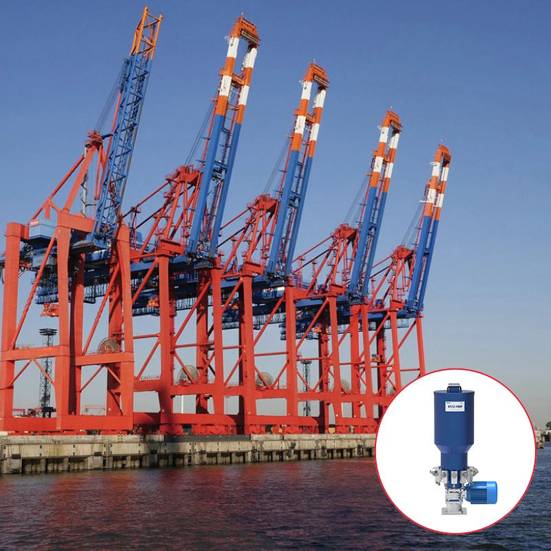 Sistema de Lubricación Centralizada en Instalaciones Portuarias