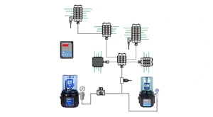 Sistema de lubricación progresiva