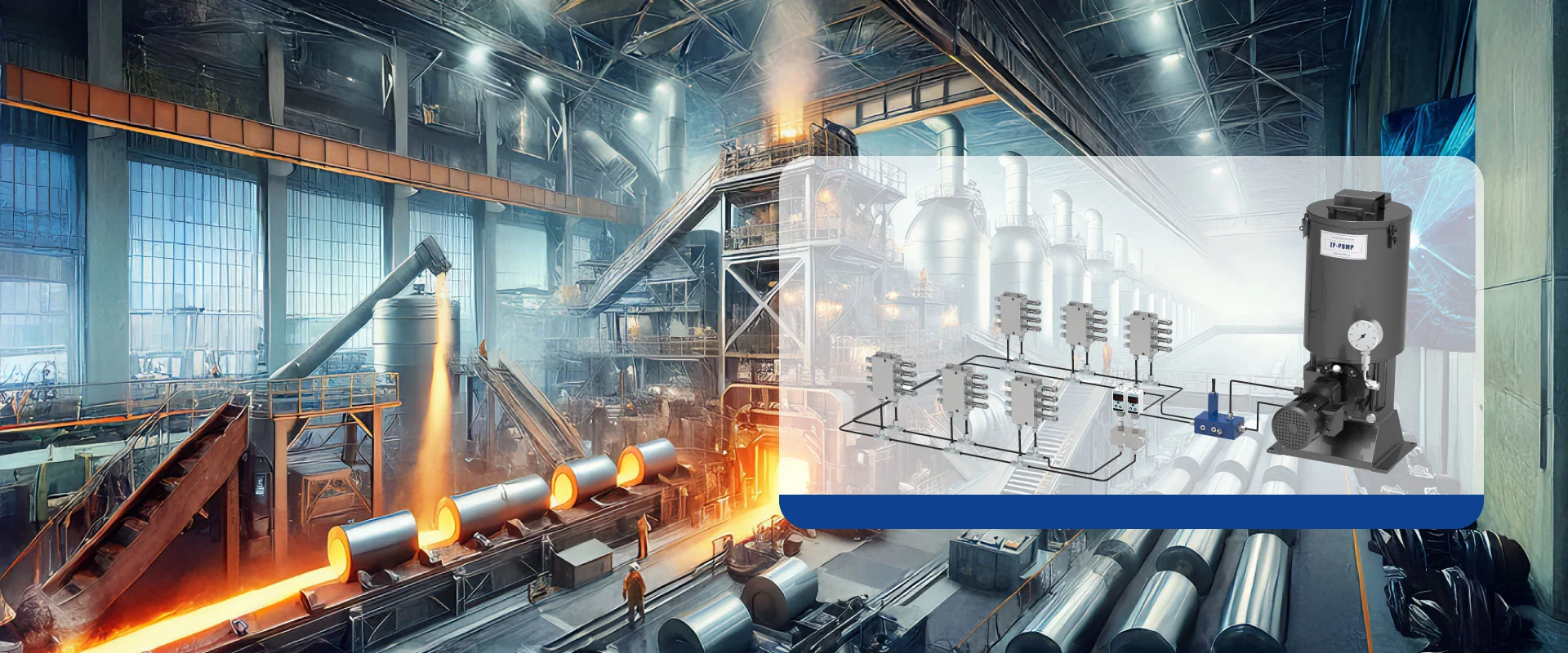 Sistema de lubricación de línea dual <br>