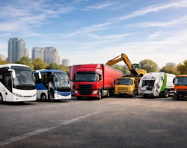 Soluciones de lubricación de vehículos comerciales