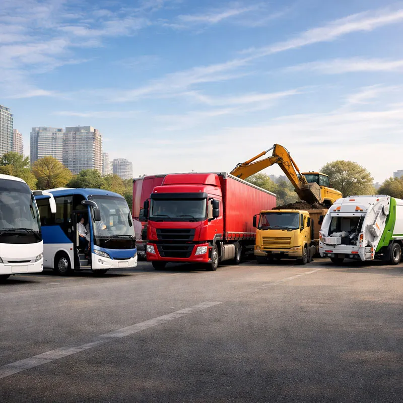 Soluciones de lubricación de vehículos comerciales